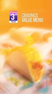 The Cravings Value Menu is back! Choose from 7 items to satisfy your cravings for $3.50 or less! | Taco Bell Canada