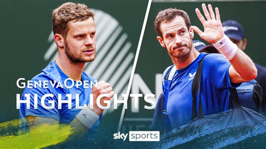 Yannick Hanfmann vs Andy Murray | Geneva Open highlights