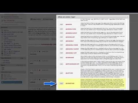 REDCap Advanced Tutorial: Action Tags