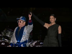 Dua Lipa & Elton John | Cold Heart (Live Performance) Farewell from Dodgers Stadium 2022 (HD)