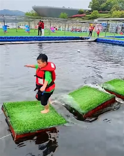 22K views · 52 reactions | Kids are playing a really fun game on the water | Handy Dandy | Facebook