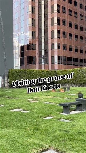238K views · 6.4K reactions | Visiting the grave of the legendary actor, Don Knotts, who was probably best known as Barney Fife on the Andy Griffith Show. He is at Pierce Brothers Westwood Memorial Park in Los Angeles, California. #donknotts #barneyfife #famousgraves #cemetery #artist | Freyzel Productions | Facebook