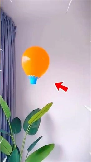 Balloon Parachute Experiment🪂🪂😱
