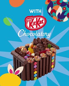 150K views · 388 reactions | Break Open Easter with the KITKAT CHOCOLATORY and build a KITKAT easter basket (or let us do it for you!) | KitKat | Facebook