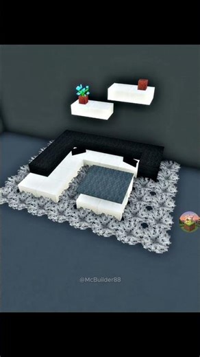 Modern Sofa Tutorial #minecraft #로빈 #minecraftguide #마인크래프트