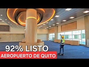 Quito Airport expansion 92% complete ✈️ | Exclusive tour of the 2025 construction site
