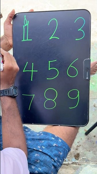 Drawing with Numbers 1-9! 😱