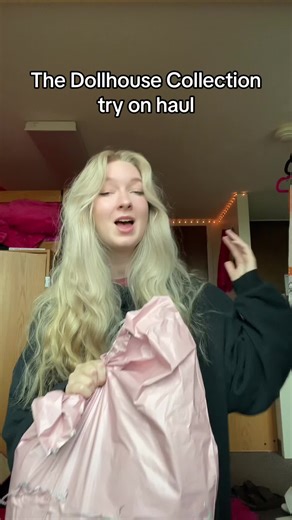 Gifted try on haul!! #thedollhousecollection #thedollhouse #giftedhaul #tryonhaul #collegeclothinghaul