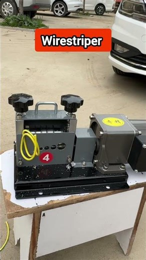 New Mini Electric Wire Stripping Machine For Fast And Easy Cable Peeling #wirestripper #shortvideo