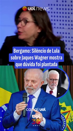 🗣️ UOL News: O líder do governo no Senado, Jaques Wagner (PT-BA), disse que recebeu uma ligação do presidente Lula (PT) nesta quinta-feira (19), após ser alvo da operação Compliance Zero, que investiga fraudes no banco Master. Segundo a colunista Mônica Bergamo, o “silêncio de Lula ao se pronunciar sobre Jaques Wagner mostra que a dúvida foi plantada”. 📌 De segunda a sexta-feira, ao vivo, às 10h e às 16h, no Canal UOL e no YouTube do UOL. #uolnews #canaluol #política #notícias #Lula #JaquesWag