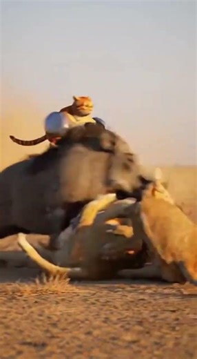 WHAT'S UPPPPPPP LION #funny #cat #viral