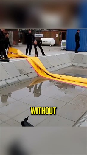 This Flood Barrier Builds Itself When Water Comes.. #shortsfeed #trending #shorts ‪@top_5ive_facts‬