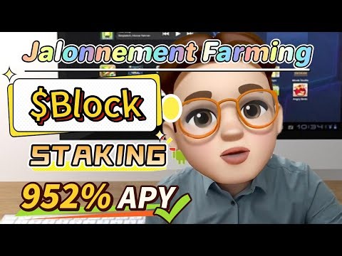 Staking Block token en Blockstreet – Comment générer 952% APY crypto
