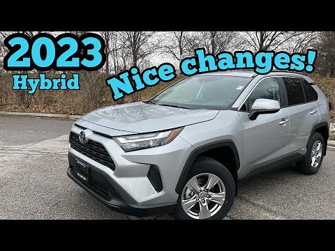 HIGH DEMAND! 2023 Toyota RAV4 XLE hybrid review!