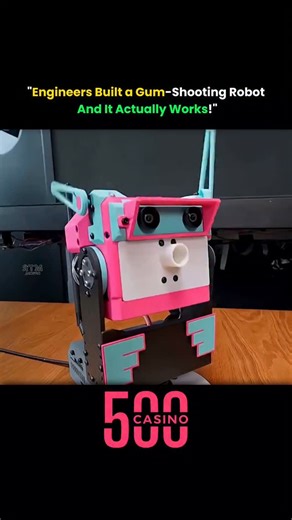 The Curious Core | Watch as engineers unveil an incredible robot that can shoot gum straight into your mouth! 🤖🍬 Using advanced sensors and precise tracking... | Instagram