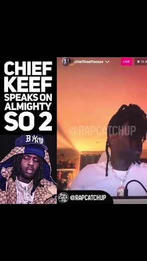 209K views · 1.3K reactions | Chief Keef tells fans to stop asking him about his highly anticipated mixtape ‘Almighty So 2’, say’s it’s “coming” but he still wants to get Michael Blackson, DJ Drama and DJ Holiday to host it ☀️ [Tags: #chiefkeef #almightyso] | Rap CatchUp | Facebook