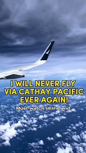 Mashadong nakakainis ang Cathay Pacific! 🙄 bakit ganyan sila! First time ko pa naman! #cathaypacific #hongkong #travel #traveltiktok #hktravel #hktourist #hongkongtiktok #airport #airlines