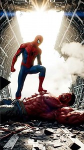RED HULK VS SPIDER-MAN – MILITARY PLANE STANDOFF #spiderman #hulk #marvel