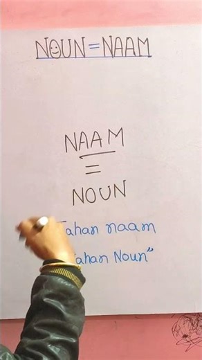Noun = Naam 🔥 | English Grammar