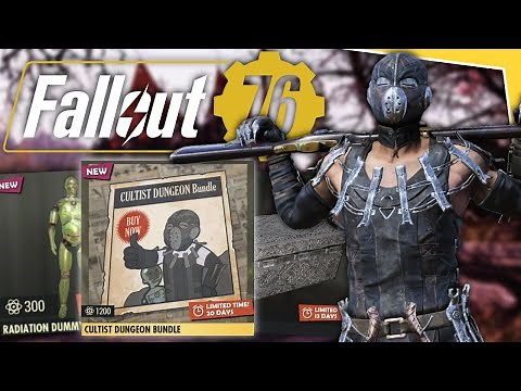 Fallout 76 - Atomic Shop Update: Cultist Dungeon Bundle
