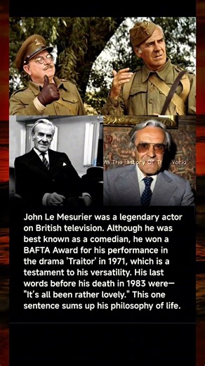 Remember John Le Mesurier born on this day 114 years ago #history #amercia #usa #news