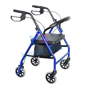 [Hot Item] Convenient Light Weight and Folding Rollator Walker for Disabled and Elderly