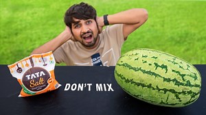 5.3M views · 185K reactions | Never Mix Salt In Watermelon...| But We Mix  | Mr. Indian Hacker | Facebook