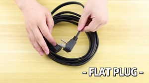 EP 15 Ft Heavy Duty Appliance Extension Cord - 14 Gauge 3 Prong SPT-3 Cable Wire, Ideal for Air Conditioners, Refrigerators, and Major Appliances - Indoor Use, White