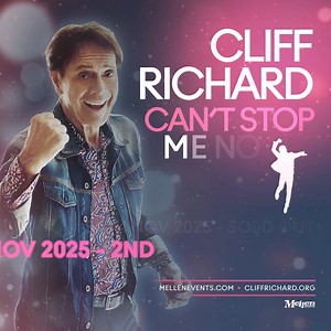 Cliff Richard returns to Perth for two special shows as part of the Can’t Stop Me Now Tour, live at Riverside Theatre (PCEC). Don’t miss this very limited run of special performances. | Cliff Richard