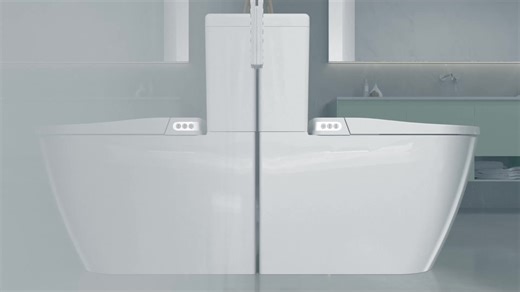 Self Clean Auto Open Sensor Flush Automatic Toilet Bowl Floor Electronic Bathroom Wc Intelligent Smart Toilet