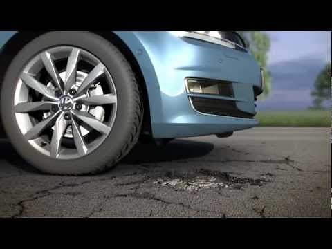 VW Golf 7 - Animation Adaptive Fahrwerksregelung DCC (2013)