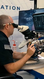 Repairing an Inconel vane ring with laser welding (no pre or post weld heat treatment needed!) #laserwelding #nationalweldingmonth #weldernation #weldinglife #welder | Alpha Laser