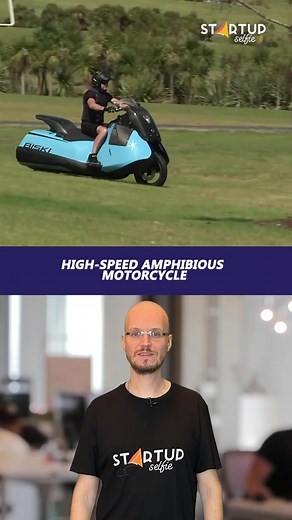 201K views · 3.5K reactions | This is a motorcycle jet ski you can ride on land and water. | Startup Selfie | Facebook