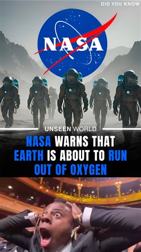 Unseen World on Instagram: "🚨 NASA just issued a chilling warning — Earth’s oxygen levels are dropping faster than we think. 🌍💨 If this continues, the planet we call home could face a crisis we’re not ready for. Do you think humanity will find a way to survive… or is it already too late? ⏳ #climate #NASA #science #environment #climatechange #sciencefacts #earth #interestingfacts #DidYouKnow #unseenworld #viralreeĺs"