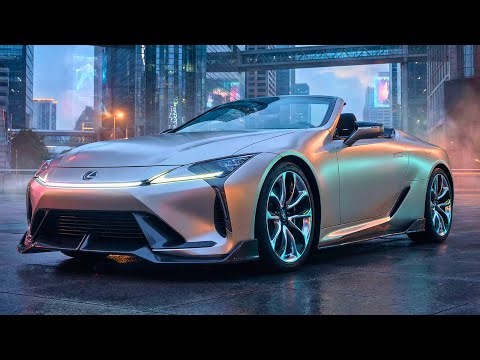 2026 Lexus LC 500 Convertible Is Pure Art on Wheels...