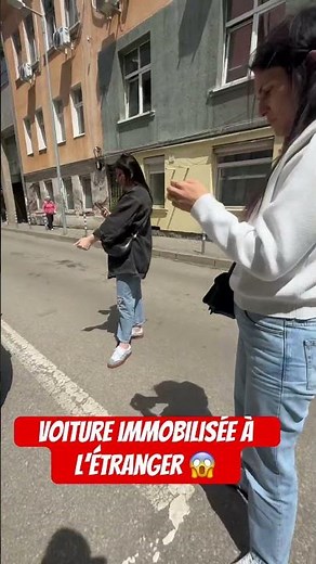 LA POLICE NOUS BLOQUE À L’ÉTRANGER !! 😱😡 #ytshorts #fyp