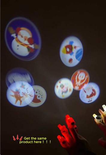 Unique Gift Idea: Finger Projector Lights for Toddlers