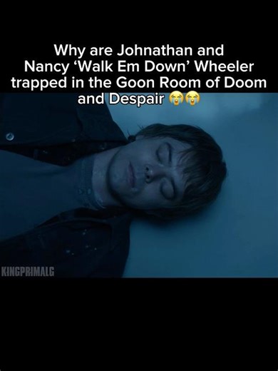 Johnathan and Nancy trapped in the Goon Room | #strangerthings #strangerthings5 #viral #foryoupage