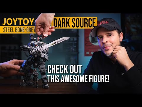 JOY TOY Dark Source 1/25 STEEL BONE-GRAY ARMOR | Unboxing