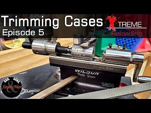 How to precisely trim brass cases (EXTREME RELOADING ep. 05)