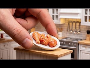 "Miniature Lay's BBQ Crunch Chicken 🍗 Tiny Kitchen Recipe"