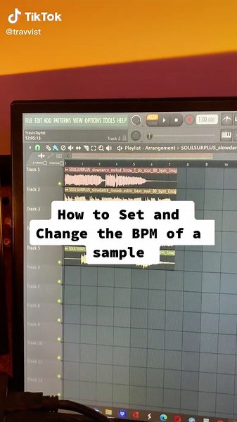 Set and Change BPM of a Sample in FL Studio