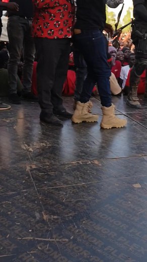 ARUA rally in summary when the president Bobi Wine stepped on stage. | Ghetto Tv