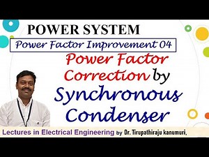 PS116 Power Factor Correction by Synchronous Condenser