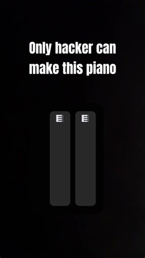 Hacker Piano #viral #hacker #minecraftsurvivalseriesepisode1