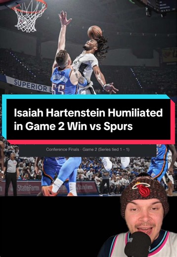 Isaiah Hartenstein Faces Humiliation in Game 2 Win