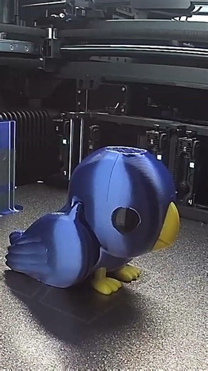 Timelapse 3D tisk papouška 🐦🖨️| #3dprinting #shorts