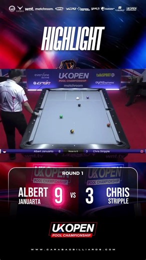 A proud moment for Indonesia🇮🇩 Albert Januarta opens his UK Open journey with a dominant 9-3 win🥶