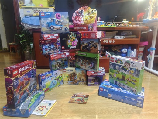 我2025年购买的所有正版乐高测评之71808.71806.40721