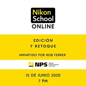 Únete a la clase gratuita “Edición y retoque” impartida por nuestro #ProfesorNS y #NPSMéxico Rob Ferrer. No te pierdas la transmisión a las 7:00 pm a través de Nikon School MX 👉🏼 https://bit.ly/FBNikonSchool | Nikon